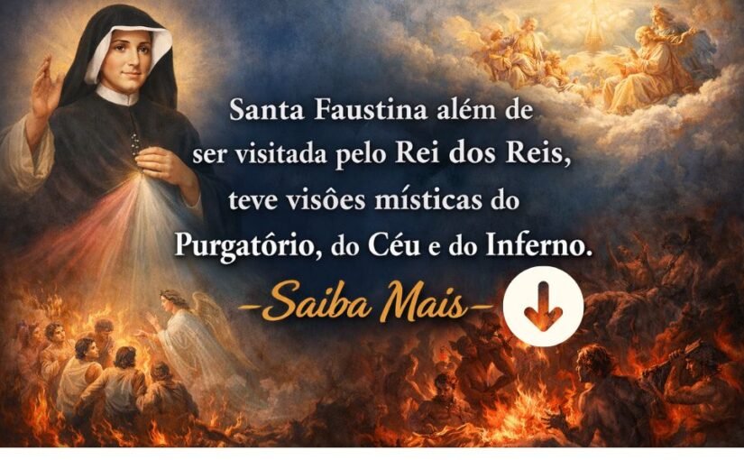 Imagem do artigo Santa Faustina A Mística Católica foi visitada por Jesus e teve visões sobrenaturais