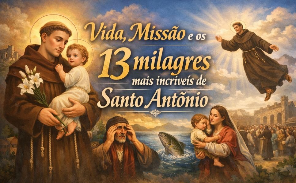 Imagem do artigo O Que Ninguém Te Conta Sobre Santo Antônio e os 13 Milagres Mais Incríveis