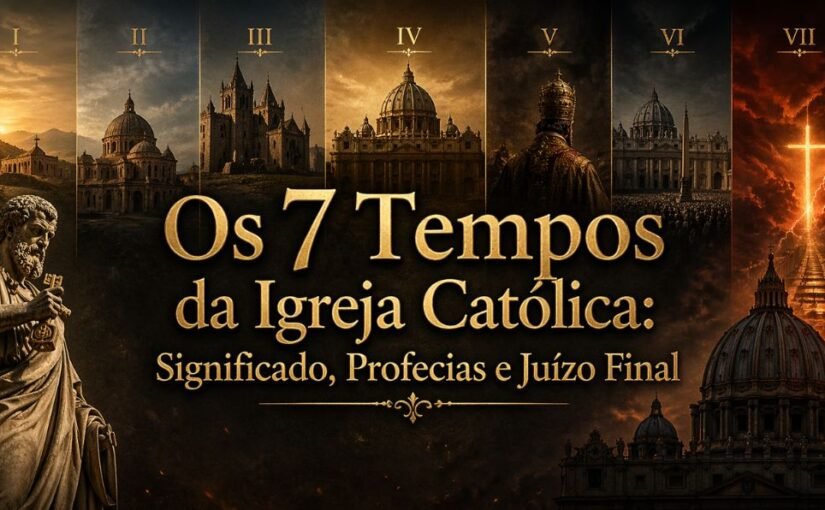 Imagem do artigo Virgem Maria e os 7 Tempos da Igreja O Caminho até o Juízo Final Revelado