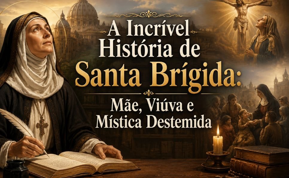 Imaagem do artigo História de Santa Brígida A Mulher que Aconselhou Papas e Mudou a História