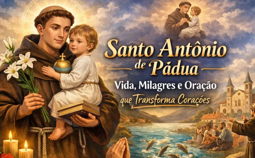 Imagem do artigo Santo Antônio de Pádua_ Vida, Milagres e a Força da Oração que Transforma Corações