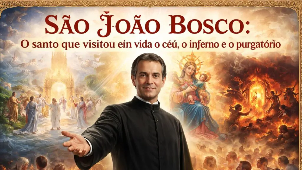 Imagem do artigo São João Bosco O santo que visitou em vida o céu, o inferno e o purgatório