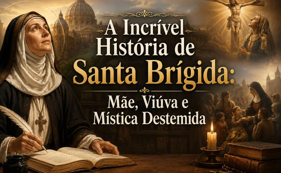 Imaagem do artigo História de Santa Brígida A Mulher que Aconselhou Papas e Mudou a História