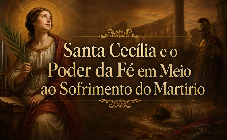Imagem do artigo Santa Cecília: a mártir que transformou a dor em um cântico eterno