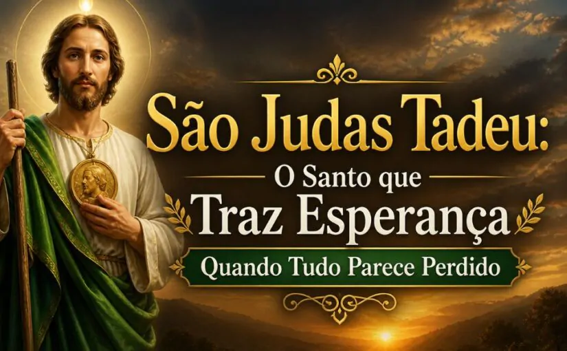 Imagem do artigo São Judas Tadeu O Santo das Causas Impossíveis e dos Milagres Urgentes